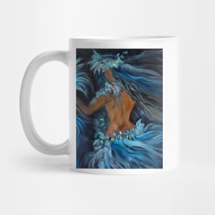 Hula in Blue Mug